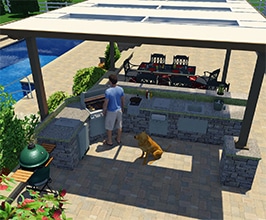 Freestanding Cabana